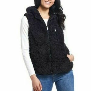 Weatherproof Vintage Hooded Sherpa Vest